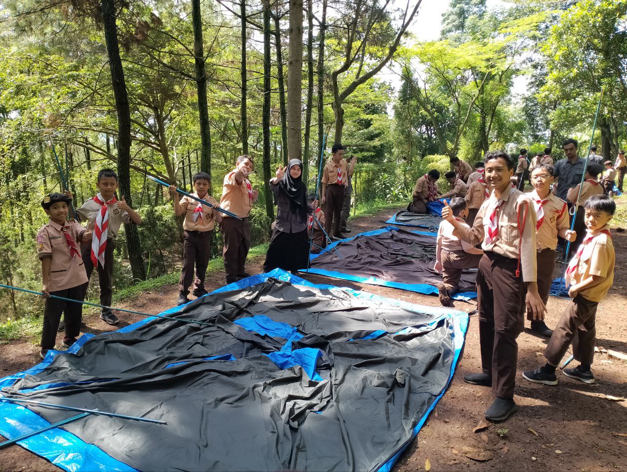 Kemah Pramuka SDIT Uswatun Hasanah Cimahi