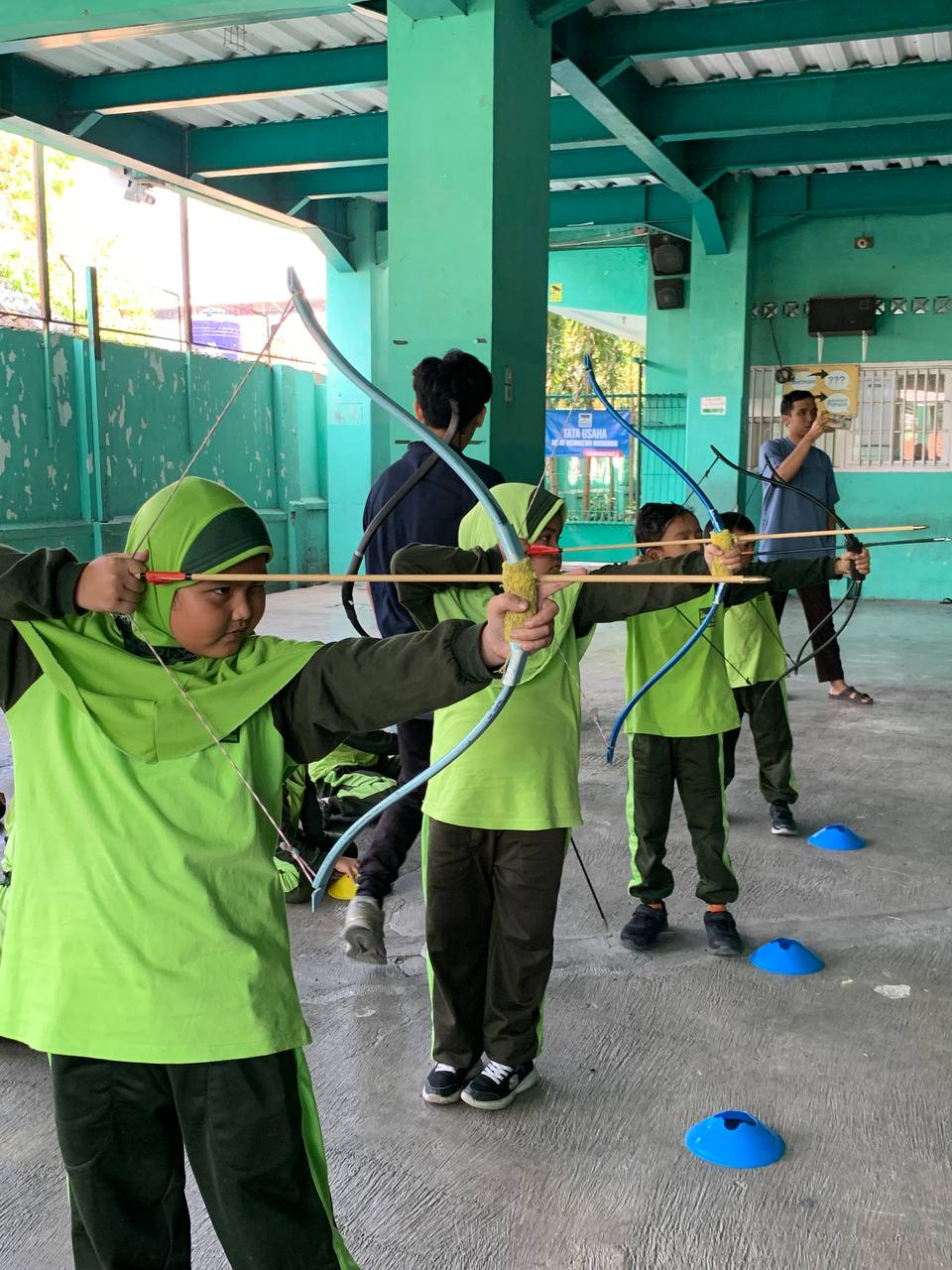Kegiatan Panahan SDIT Uswatun Hasanah Cimahi
